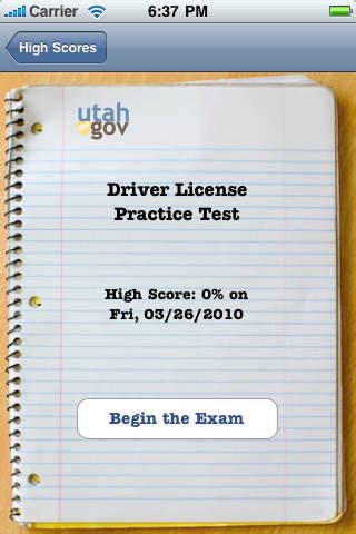 how hard is utah written driving test|utah drivers license test online.